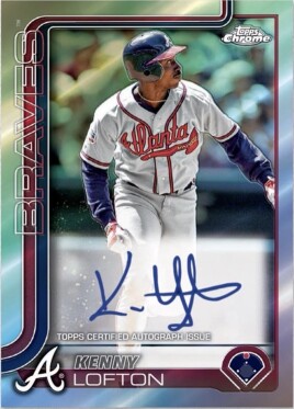 2025 Topps Chrome Update Legends Autographs #CLAKL Kenny Lofton /50