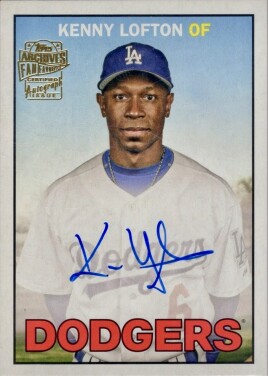 2025 Topps Archives '67 Topps Fan Favorites Autographs #67FFAKL Kenny Lofton